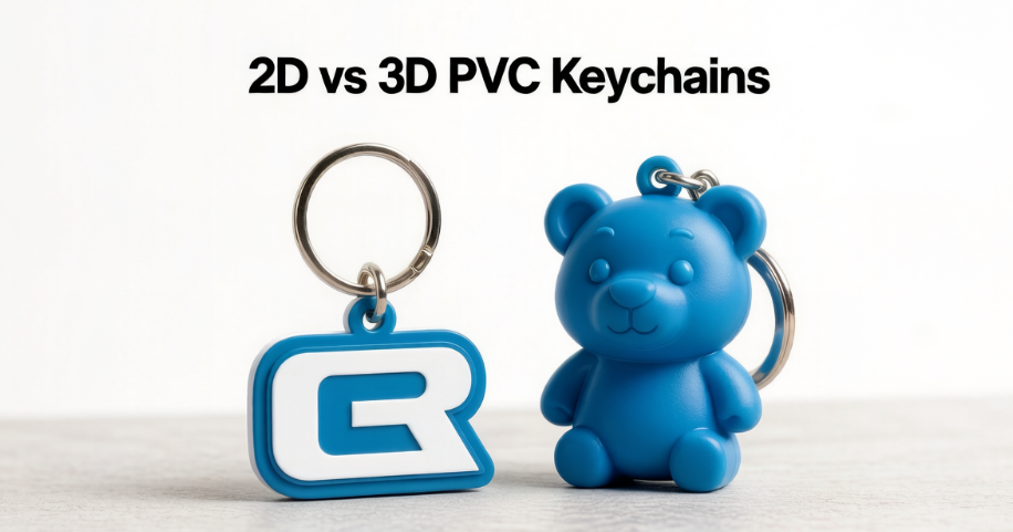 3D PVC Keychains vs. 2D: Which One is Right for Your Brand?