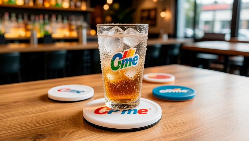 Custom PVC Coasters: Elevating Your Bar or Restaurant Branding