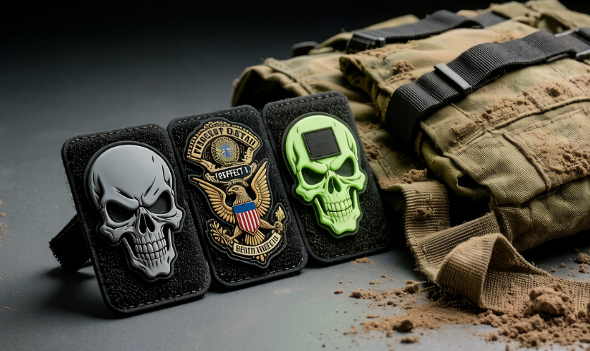 Custom PVC Patches for Tactical Gear and Uniforms