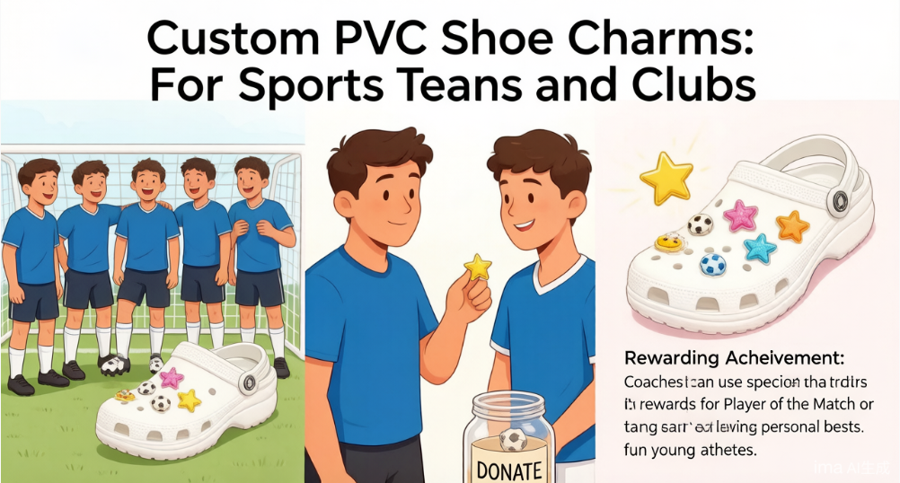 Shoe Charms for Teams and Clubs: Showing Your Colors