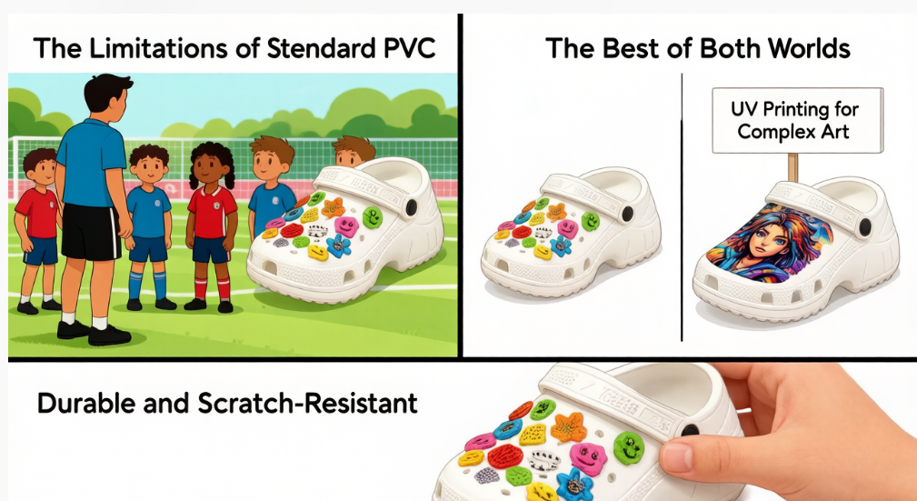 UV Printed PVC Keychains: Full Color Detail for Complex Logos