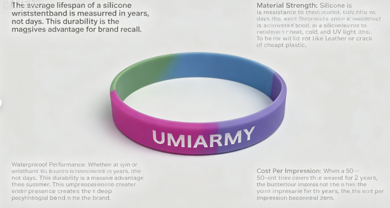 The Durability of Silicone Wristbands: A Long-Term Marketing Investment