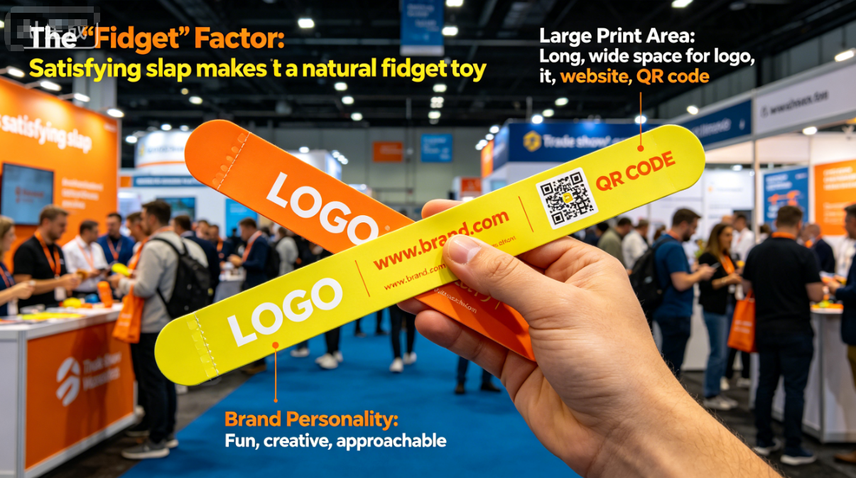 Slap Bands for Corporate Events: A Unique Giveaway That Stands Out