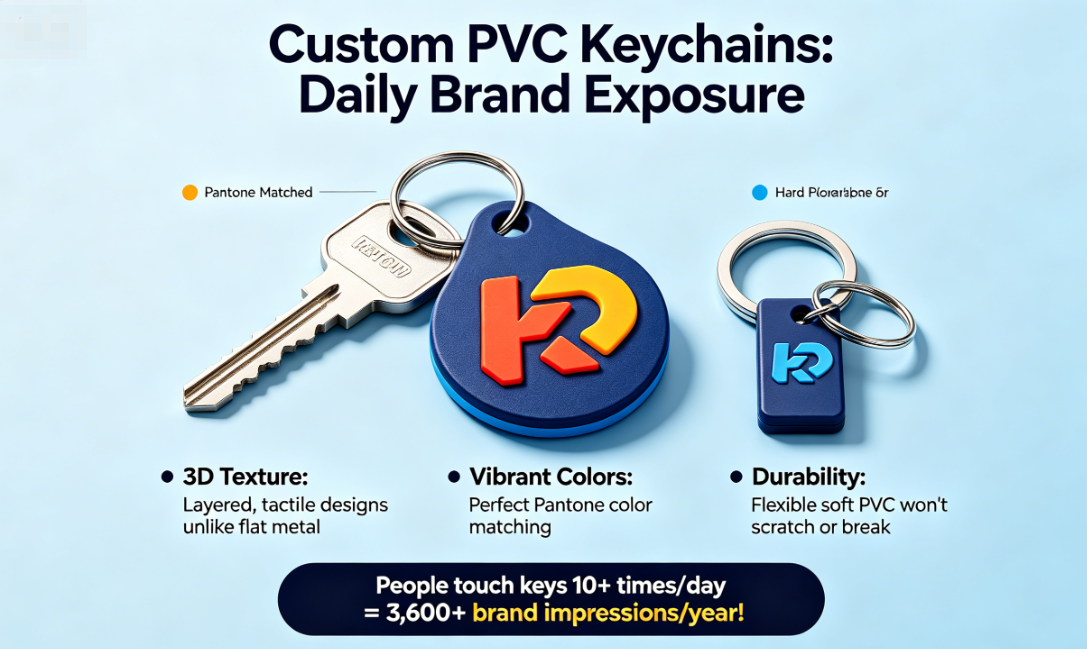 Custom PVC Keychains: A Pocket-Sized Marketing Tool for 2026