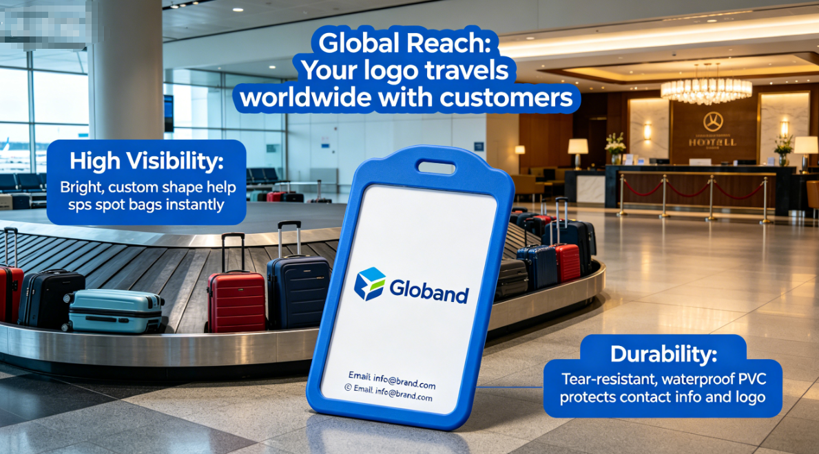Custom Luggage Tags: Branding Your Business at 30,000 Feet