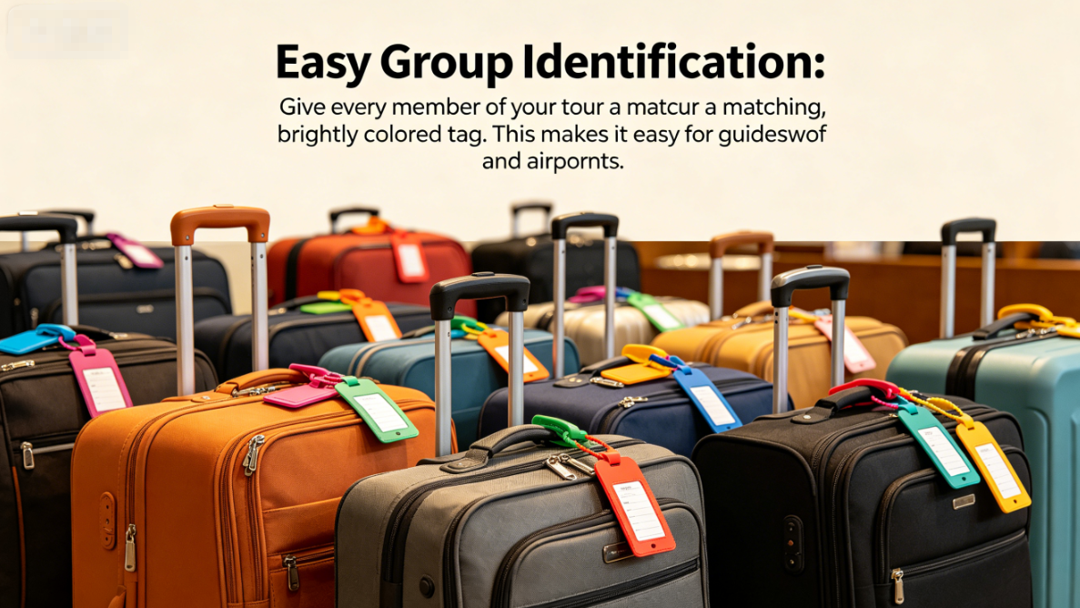 Personalized Luggage Tags for Group Tours: Organizing with Style