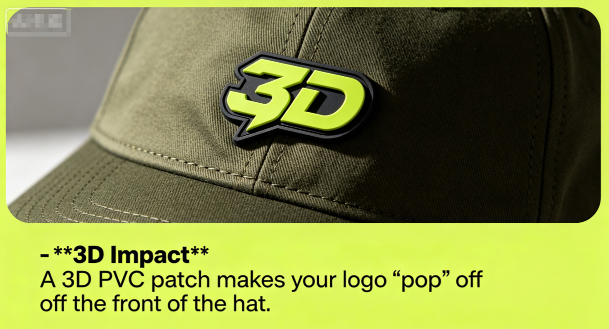 PVC Patches for Hats and Caps: The Ultimate Branding Solution