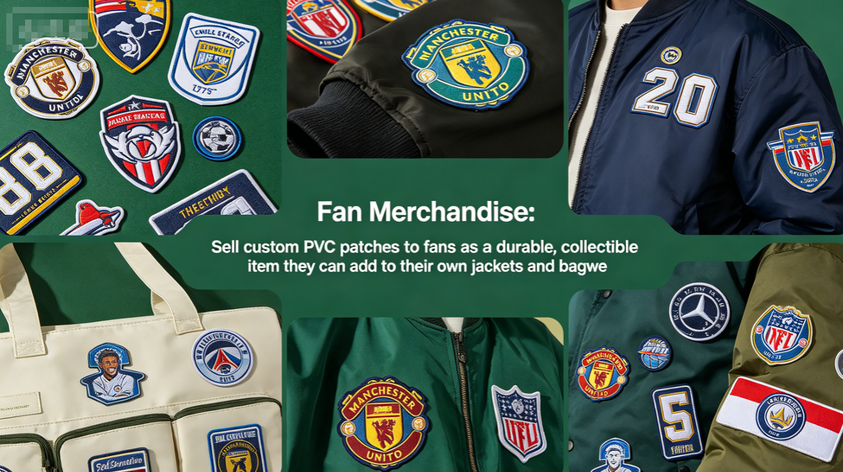 PVC Patches for Sports Clubs and Teams: Modern Team Spirit