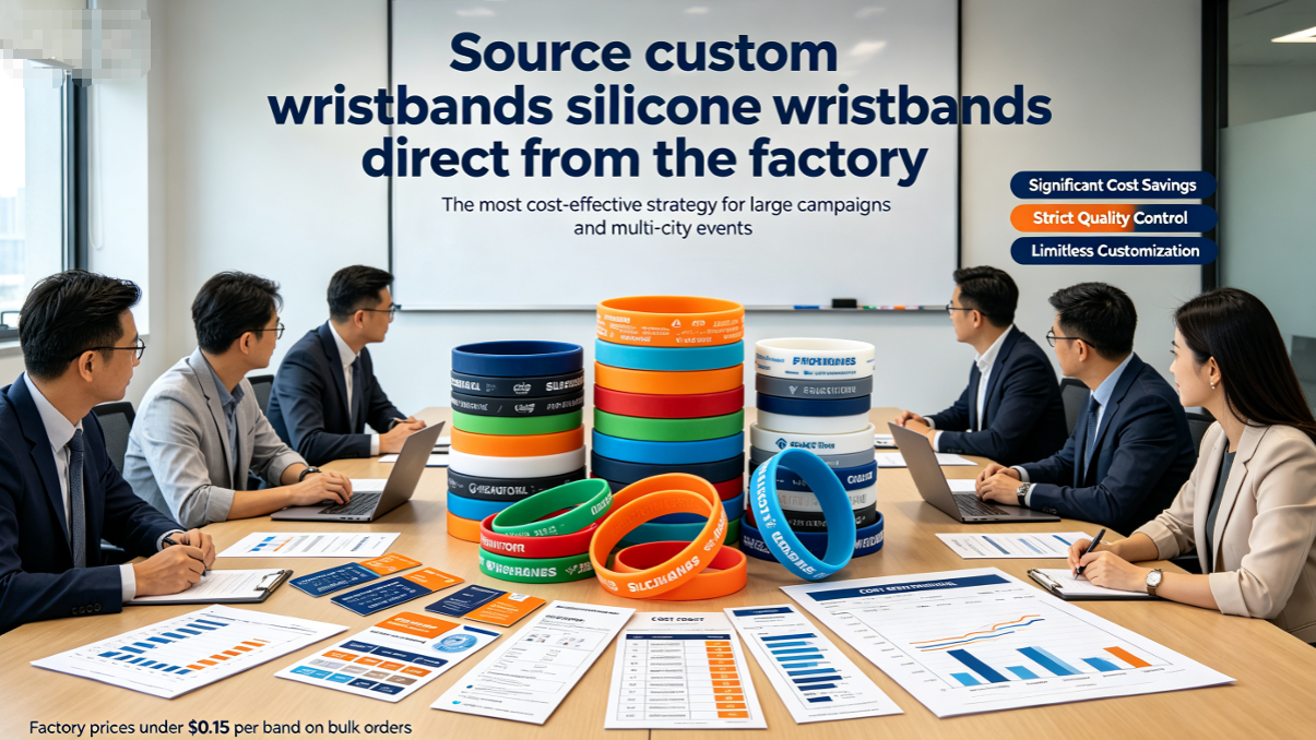 Custom Silicone Wristbands Wholesale: Factory Direct Buying Guide 2026