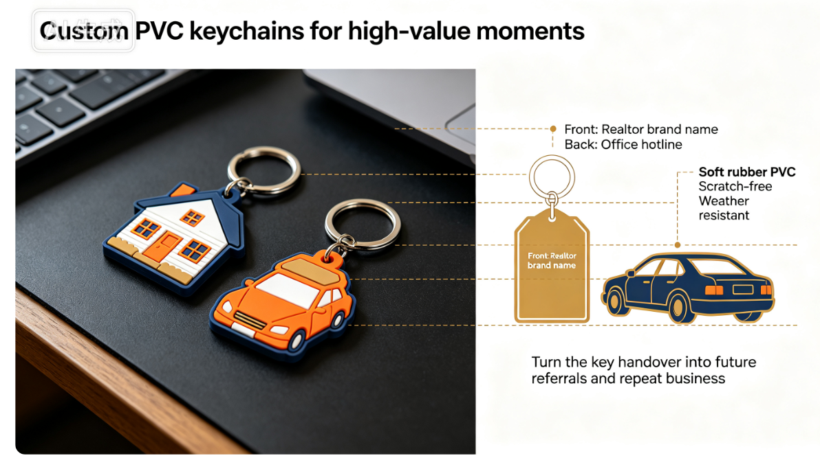 Why Soft Rubber PVC Keychains Outlast Metal and Acrylic Accessories